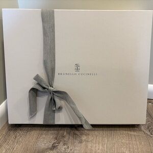 Brunello Cucinelli Garment Box with Folding Garment Bag